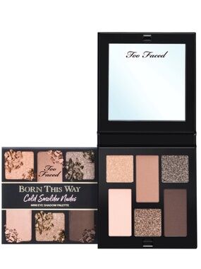 Too Faced Mini Born this way eyeshadow palette in cold smolder nudes